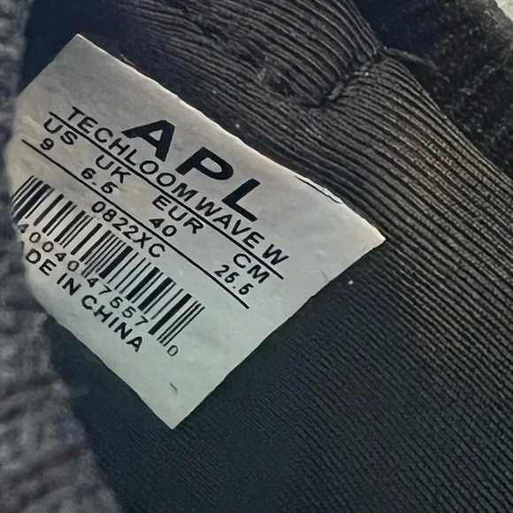 APL Women's Techloom Wave Slip On Running Sneaker Black White Leopard Sz 9 NEW - Picture 10 of 16